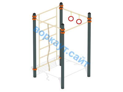 Воркаут комплекс ВC-18 в Красноярске Воркаут комплекс ВC-18 в Красноярске