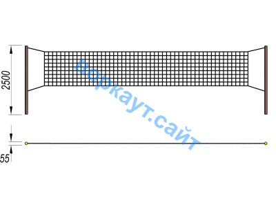 Волейбольные стойки СИО 3515 в Красноярске