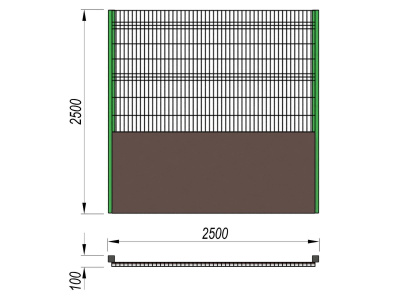 Ограждение хоккейной коробки МАФ 5202 в Красноярске