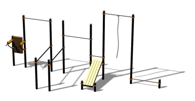 Спортивный комплекс воркаут ВС-90 в Красноярске