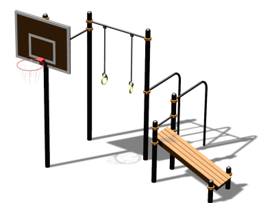 Спортивный комплекс воркаут ВС-143 в Красноярске