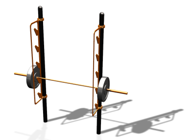 Спортивный комплекс воркаут ВС-84 в Красноярске