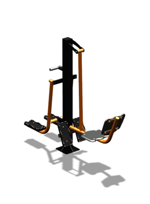 Уличный тренажер "Жим ногами Шпагат" УТ315 в Красноярске