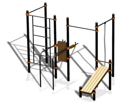 Спортивный комплекс воркаут ВС-145 в Красноярске