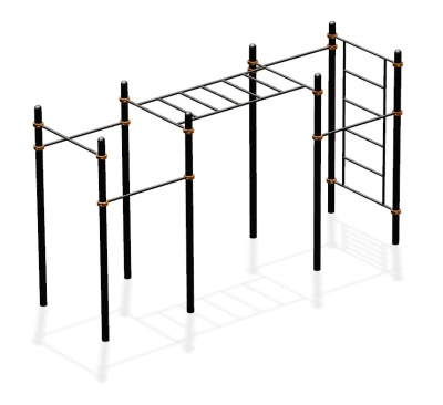 Спортивный комплекс воркаут ВС-54 в Красноярске