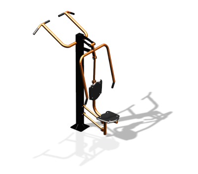 Уличный тренажер "Жим от груди Турник" УТ341 в Красноярске