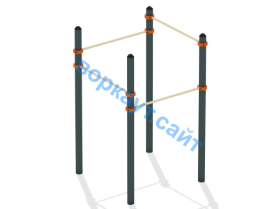 Турник четырехуровневый ВС-11 в Красноярске