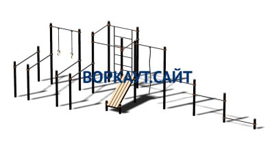 Спортивный комплекс воркаут ВС-83 в Красноярске