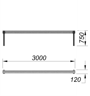 Бум бревно ДСК 3540 в Красноярске